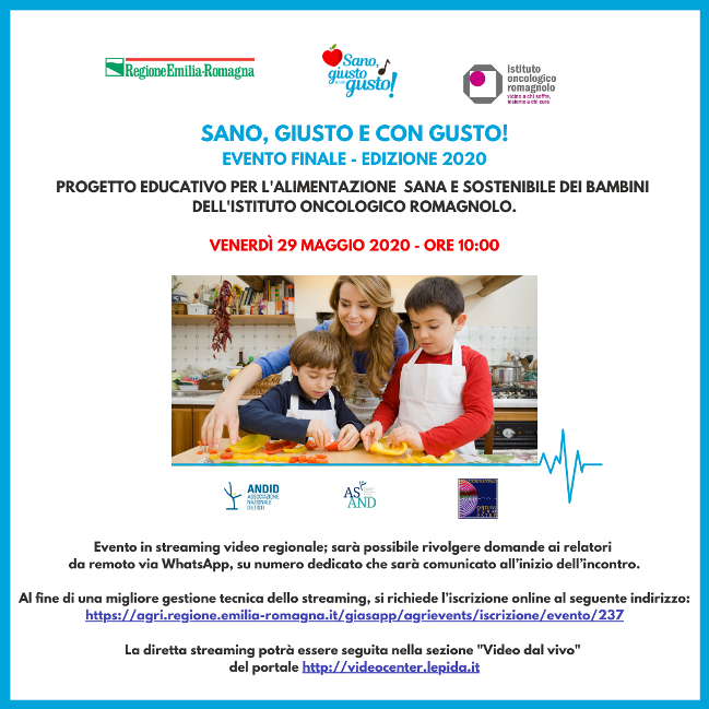 Il progetto Sano, Giusto e con Gusto